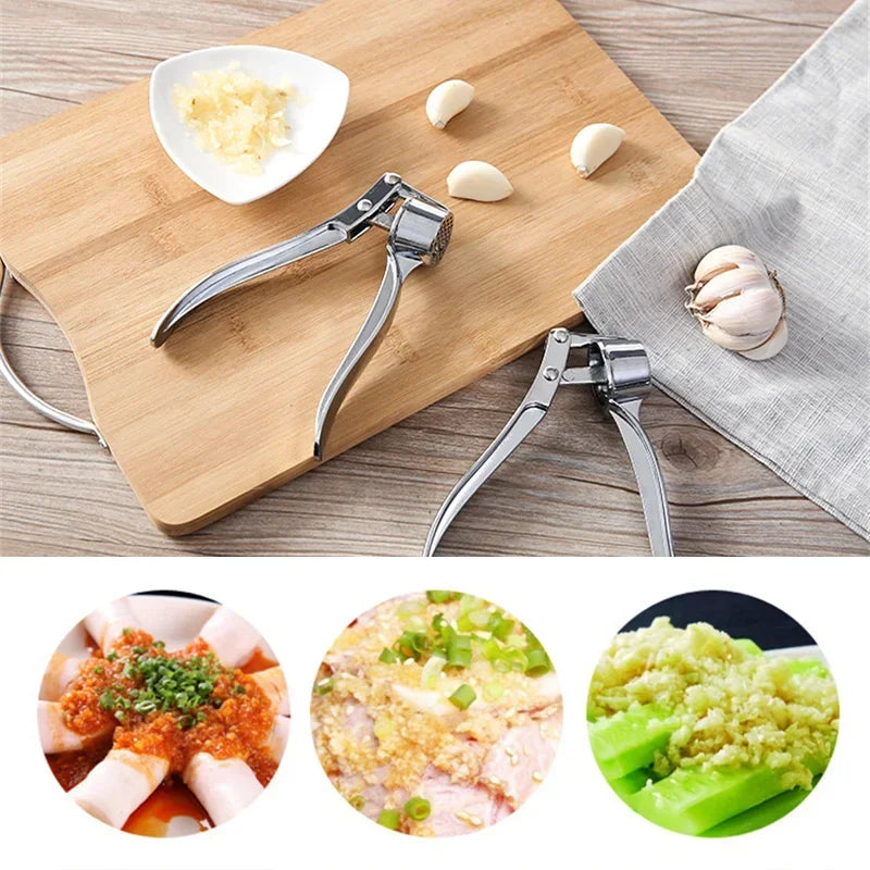 Premium Stainless Steel Garlic Press™