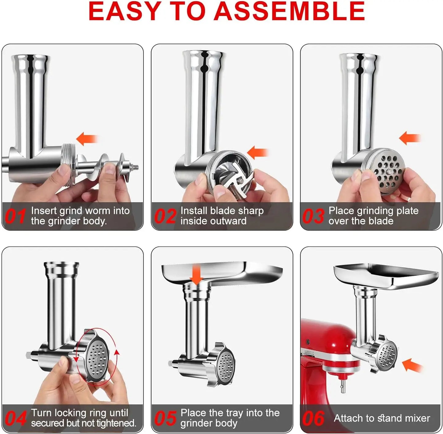 Premium KitchenAid® Metal Food Grinder™
