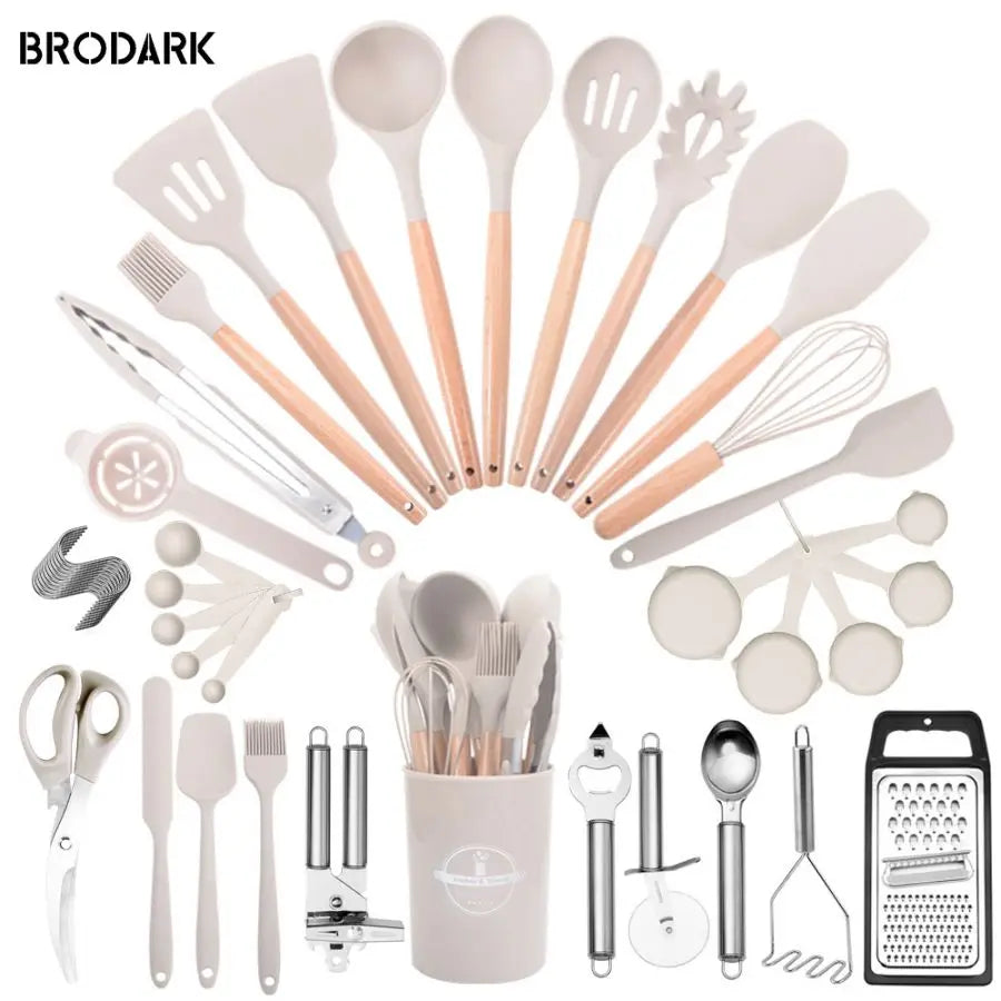 Elegant Silicone Kitchen Utensil Set™