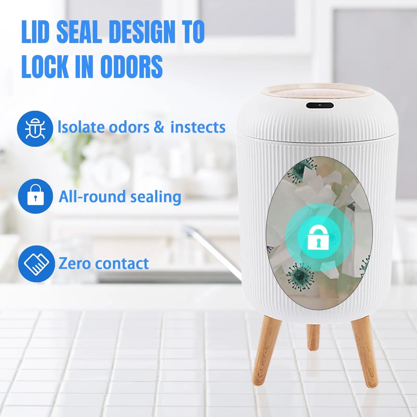 Smart Motion Sensor Trash Can™