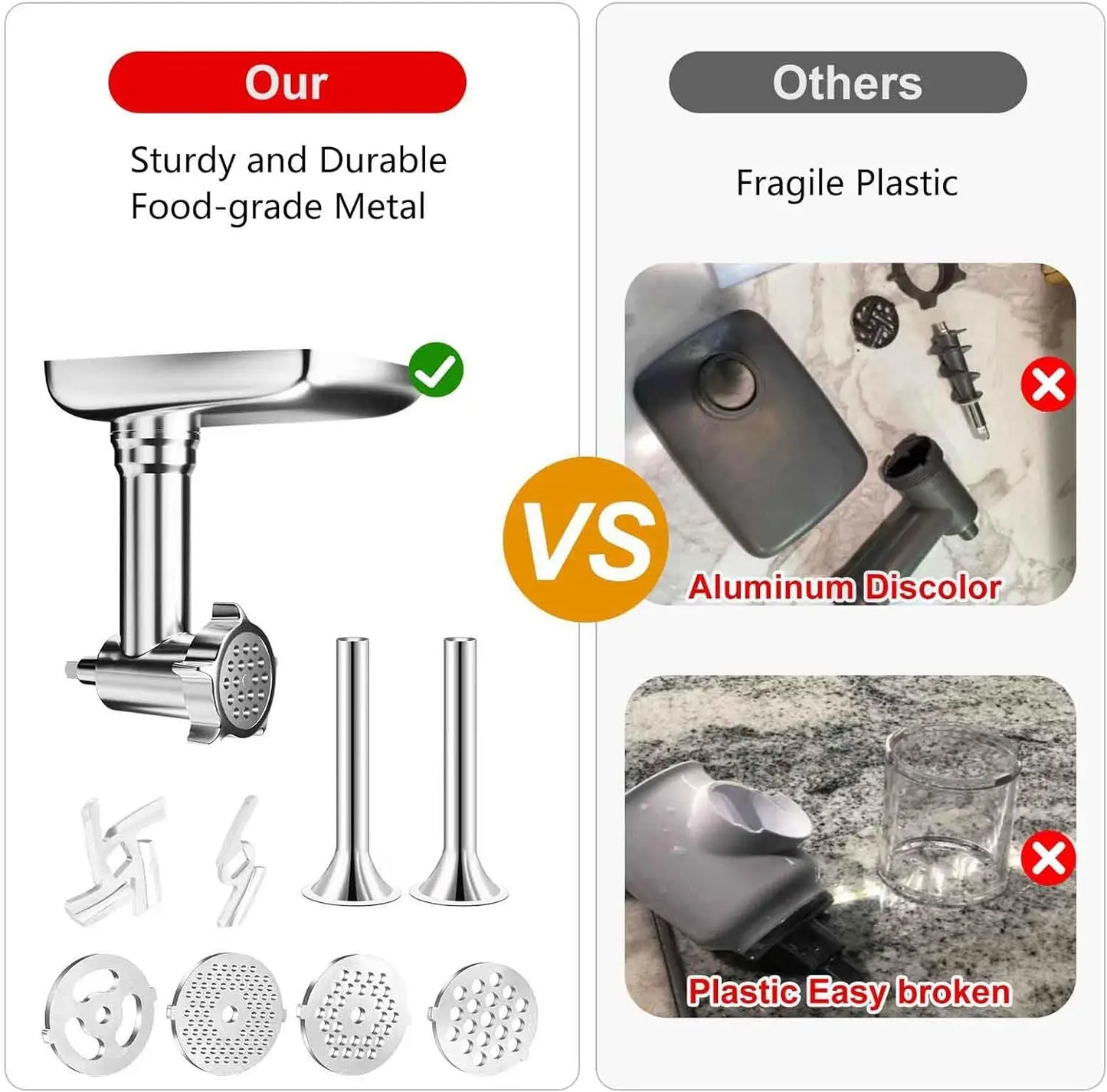 Premium KitchenAid® Metal Food Grinder™