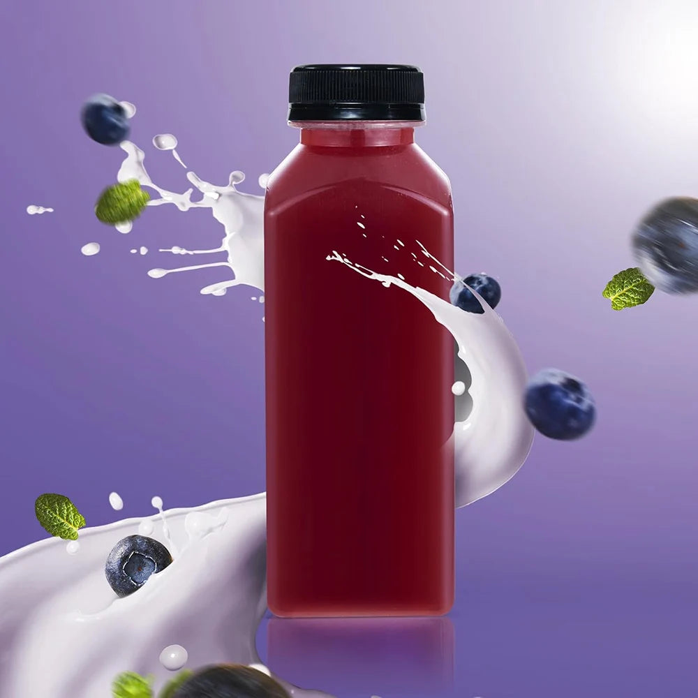 Premium Clear Reusable Juice Bottles™