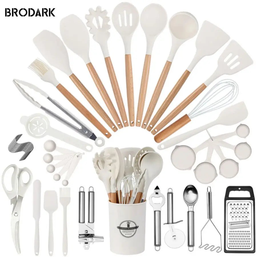 Elegant Silicone Kitchen Utensil Set™