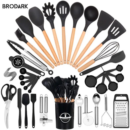 Elegant Silicone Kitchen Utensil Set™