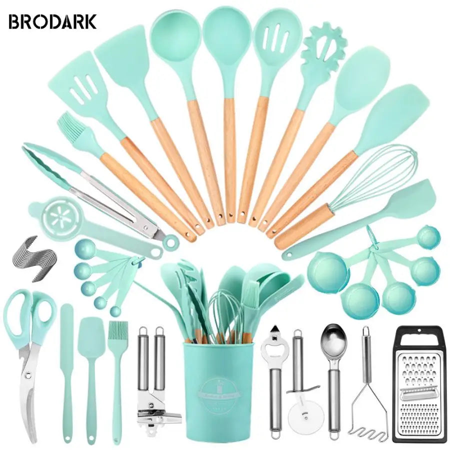 Elegant Silicone Kitchen Utensil Set™